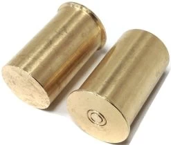Pair Of 12 Gauge Brass Snap Caps