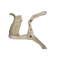 FAB Defense AR-Podium Bi-Pod For The AR-15 Platform - Dark Earth -Archery Discount Store 1933 ar podium open od fde 2d png mon jan 9 15 47 35