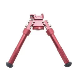 Tactical Aluminium Picatinny Bipod - Red