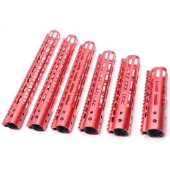 Red Ultralight M-Lok Free Float Handguard 12 Inch -Archery Discount Store H8bac23105d4143398b183652928260b39 2