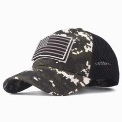 USA Flag Black Camouflage Baseball Cap -Archery Discount Store HTB1EChuPbPpK1RjSZ