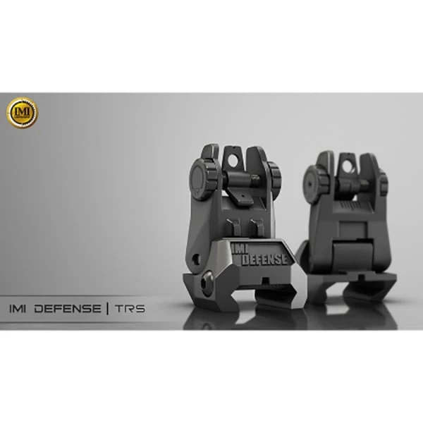 IMI Defense TRS – Tactical Rear Polymer Flip Up Sight - Black 4 IMI Defense TRS – Tactical Rear Polymer Flip Up Sight - Black - Image 2