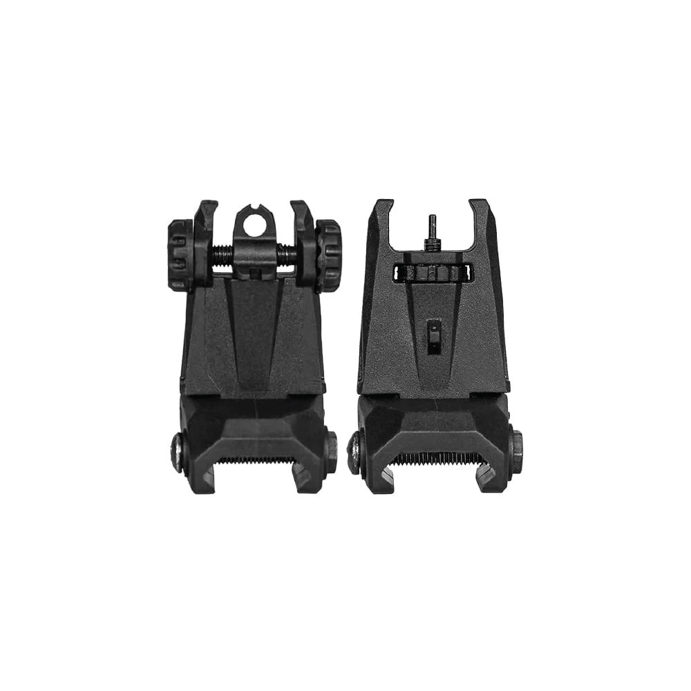 KEY-ARMA Polymer Flip Up Sights - High-profile 3 KEY-ARMA Polymer Flip Up Sights - High-profile