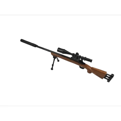 RW Minis M24 Sniper Rifle 1/5 Scale -Archery Discount Store Left side 2 removebg