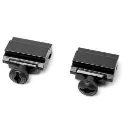 Rifleworks 2pcs Set Rail Adapter Base Mount Picatinny To Dovetail