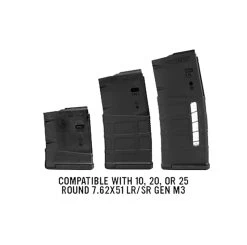 Magpul Minus 10 Round Limiter – PMAG LR/SR GEN M3 7.62x51 - 3 Pack MAG563 -Archery Discount Store MAG5634