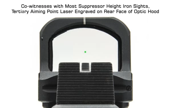 UTG OP3 Micro, Green 4.0 MOA Single Dot Sight, Adaptive Base 10 UTG OP3 Micro, Green 4.0 MOA Single Dot Sight, Adaptive Base - Image 8