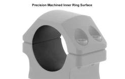 UTG PRO 1"/2PCs Medium Profile P.O.I Dovetail Rings -Archery Discount Store RDU012515 FEA 2