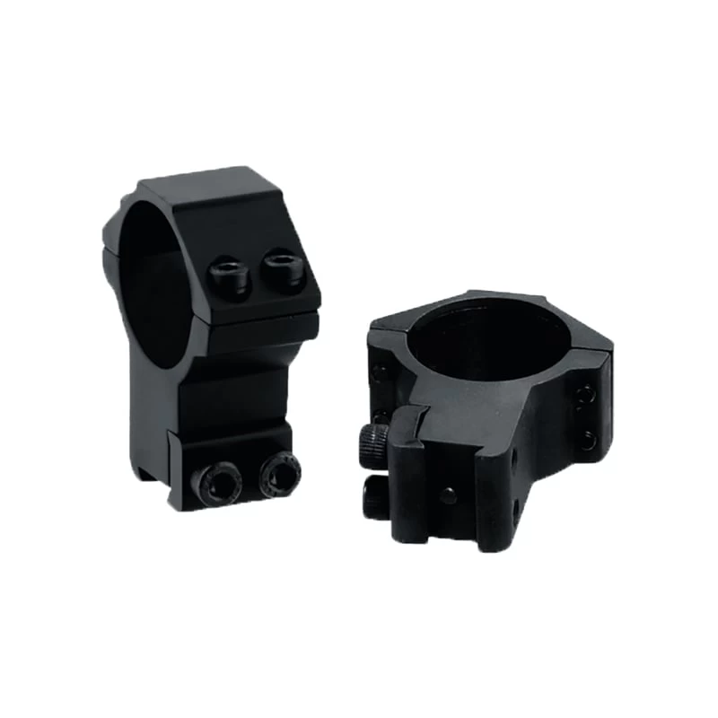 Rifleworks 30mm/2PCs High Profile Airgun Rings W/Stop Pin 4 Rifleworks 30mm/2PCs High Profile Airgun Rings W/Stop Pin - Image 2