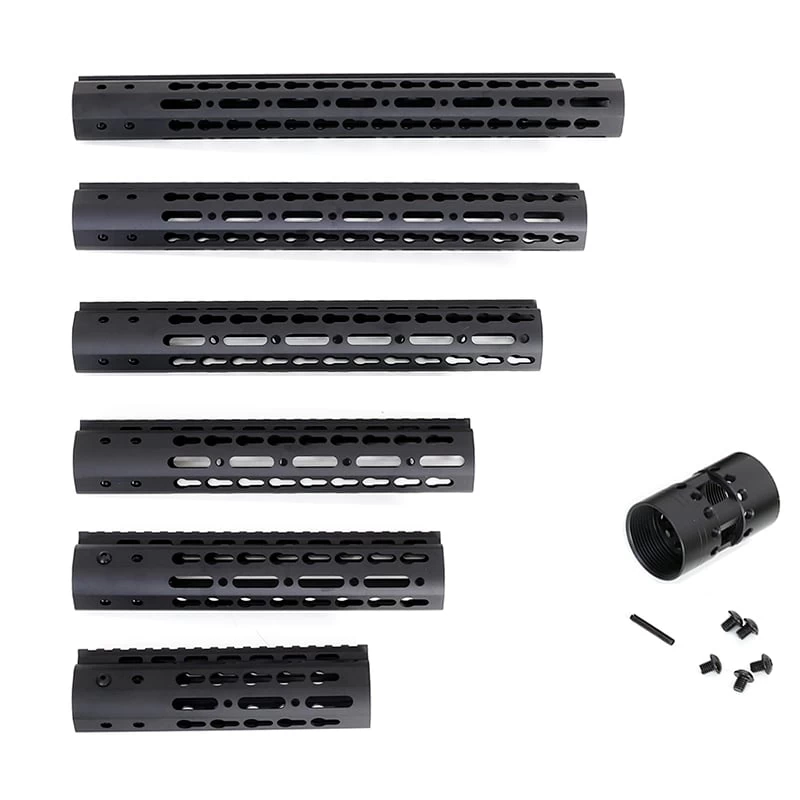 Rifleworks Free Float Keymod Handguard With Steel Nut - 10 Inch 3 Rifleworks Free Float Keymod Handguard With Steel Nut - 10 Inch