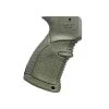 FAB Defense AGR-47 Rubberized Ergonomic AK/AKM Pistol Grip - Olive Drab Green -Archery Discount Store agr 47 2d od