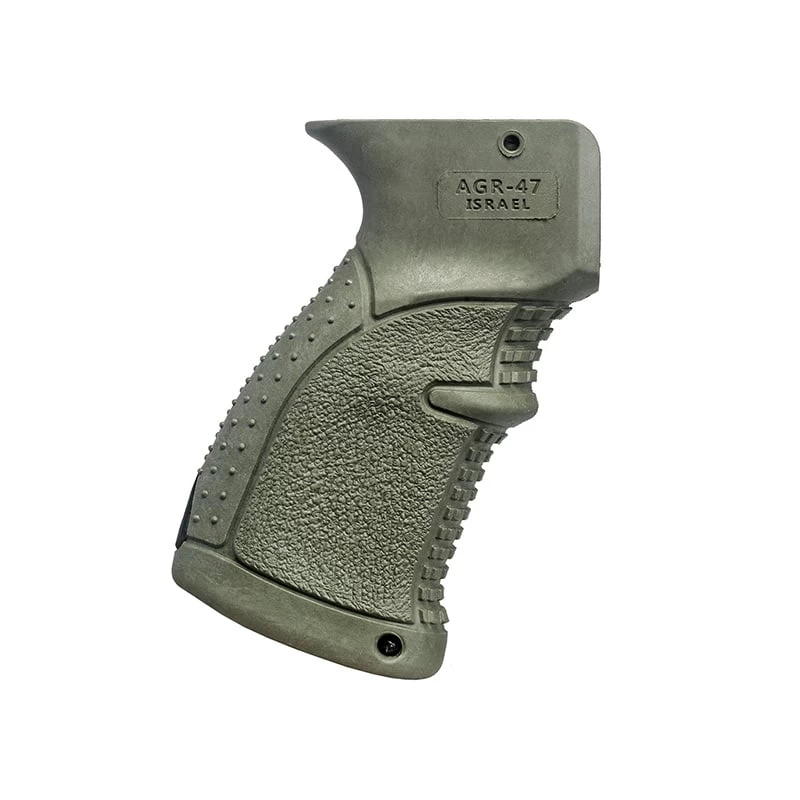 FAB Defense AGR-47 Rubberized Ergonomic AK/AKM Pistol Grip - Olive Drab Green 3 FAB Defense AGR-47 Rubberized Ergonomic AK/AKM Pistol Grip - Olive Drab Green