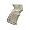 FAB Defense AGR-47 Rubberized Ergonomic AK/AKM Pistol Grip - Tan -Archery Discount Store agr 47 2d tan