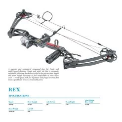 EK Archery Rex Compound Bow - Black