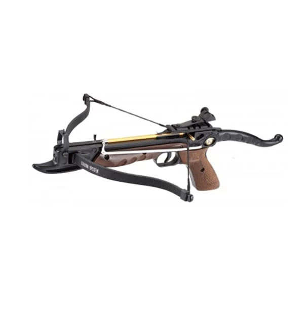 EK Archery Cobra Aluminium Pistol Crossbow - 80lbs With Carry Case - Wood 3 EK Archery Cobra Aluminium Pistol Crossbow - 80lbs With Carry Case - Wood