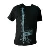 Yankee Hill Machine Black Vertical Rifle T-Shirt - Large