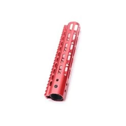Red Ultralight M-Lok Free Float Handguard 10 Inch