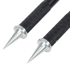 Quick Change Aluminium Bipod Spike Feet For Atlas Types - Silver