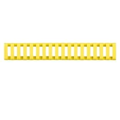 IMI Defense Polymer Ladder Rail Cover – 18 Steps - Yellow