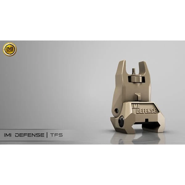 IMI Defense TFS Front Polymer Flip Up Sight - Tan 5 IMI Defense TFS Front Polymer Flip Up Sight - Tan - Image 3