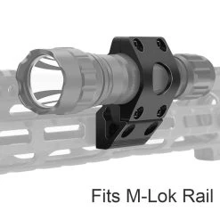 Rifleworks TLM2 Offset M-Lok 1 Inch Flashlight Mount -Archery Discount Store m2901