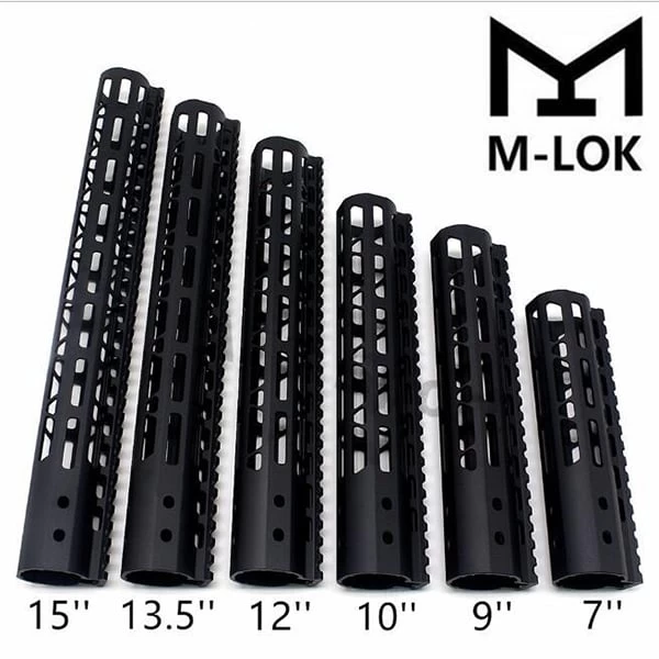 Rifleworks Slim Free Float M-Lok Handguard 13 1/5 Inch 4 Rifleworks Slim Free Float M-Lok Handguard 13 1/5 Inch - Image 2