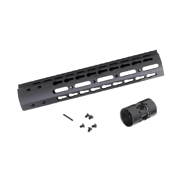 Rifleworks Free Float Keymod Handguard With Steel Nut - 10 Inch 4 Rifleworks Free Float Keymod Handguard With Steel Nut - 10 Inch - Image 2