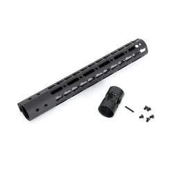 Rifleworks Free Float Keymod Handguard With Steel Nut - 12 Inch -Archery Discount Store s4701