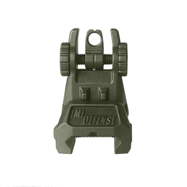 IMI Defense TRS – Tactical Rear Polymer Flip Up Sight - Olive Drab Green 4 IMI Defense TRS – Tactical Rear Polymer Flip Up Sight - Olive Drab Green - Image 2