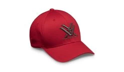 Vortex Flexfit Cap Red S/M -Archery Discount Store vtx app cap s20 120 66 red red fr w