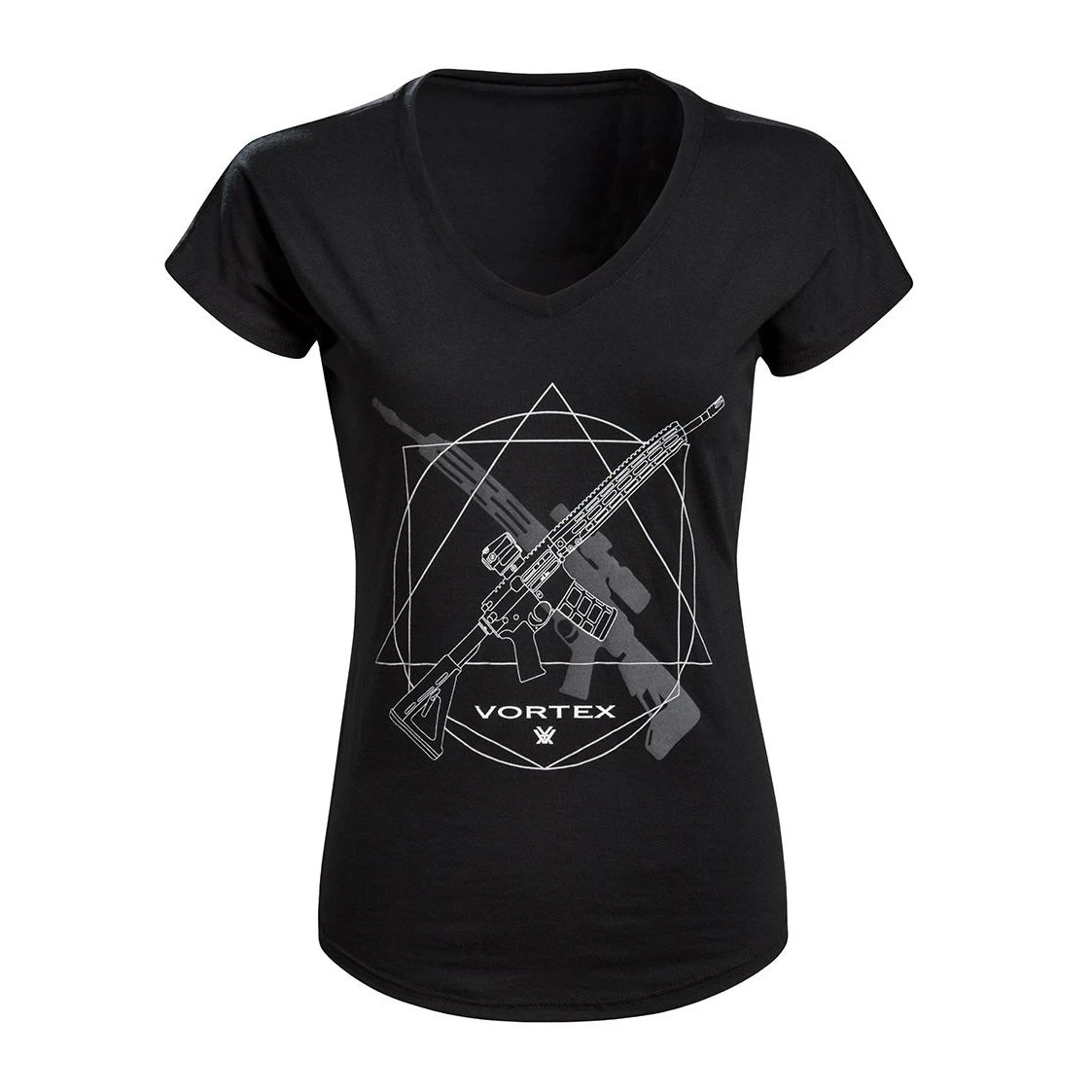 Vortex Optics Ladies Black Rifle T-Shirt - Medium 4 Vortex Optics Ladies Black Rifle T-Shirt - Medium - Image 2