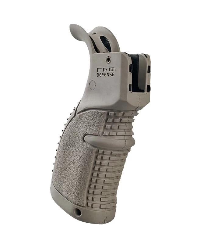 FAB Defense AGR-43 Rubberized Ergonomic M4/M16/AR15 Pistol Grip - Tan 4 FAB Defense AGR-43 Rubberized Ergonomic M4/M16/AR15 Pistol Grip - Tan - Image 2